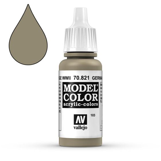 Tarnung Beige (German Camo Beige WWII), 17 ml (70.821) -  Vallejo Model Color