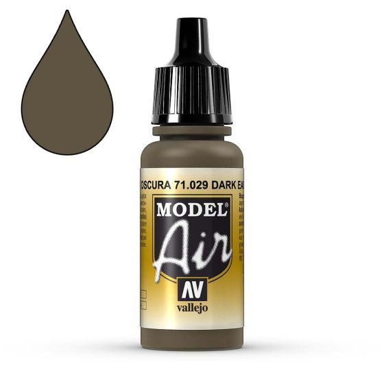 Dunkle Erde (17ml) - Vallejo Model Air