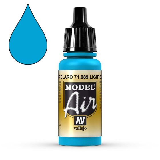 Helles Seeblau(17ml) - Vallejo Model Air
