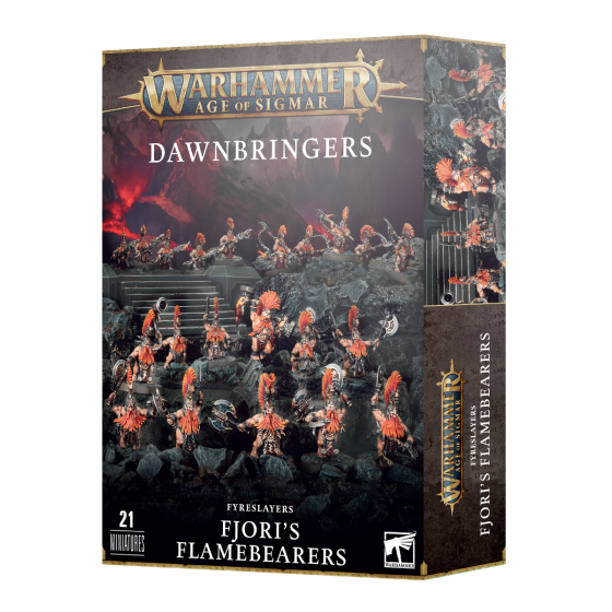 Fjori's Flamebearers / Fjoris Flammenträger -  Fyreslayers - Warhammer AoS 