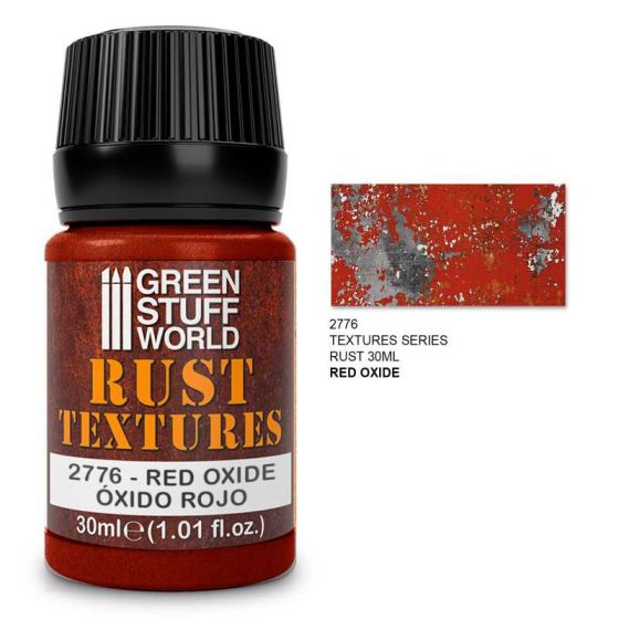 Greenstuffworld Rost Texturen - RED OXIDE RUST 30ml