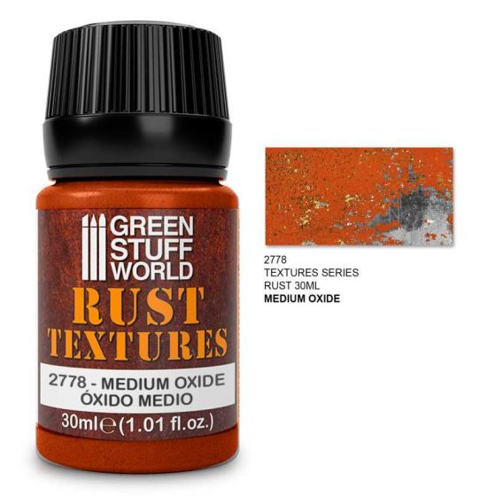 Greenstuffworld Rost Texturen - MEDIUM OXIDE RUST 30ml