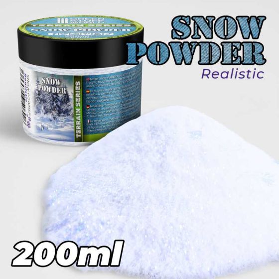 Greenstuffworld REALISTIC Schneepulver - 200ml