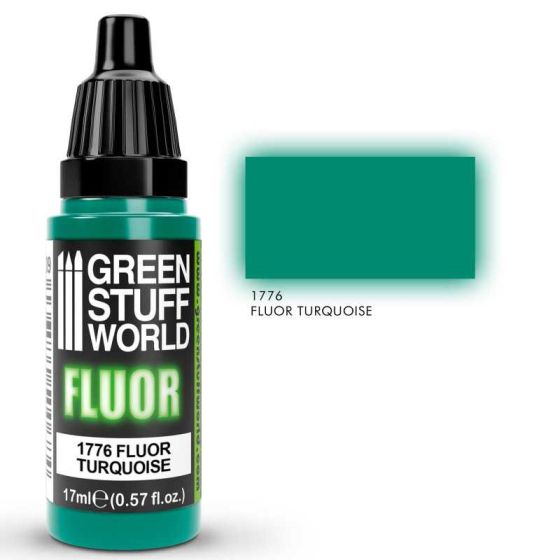 Greenstuffworld Fluor Farbe TURQUOISE (17ml)