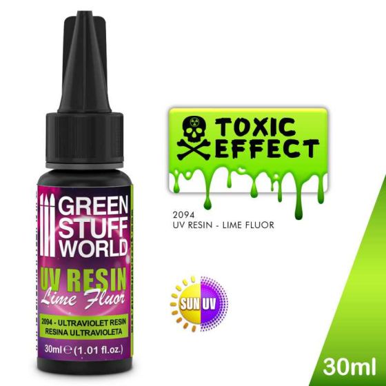 Greenstuffworld UV Harz Toxic Effect (30 ml)