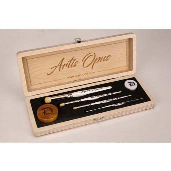 Series D - 4 Brush Set - Artis Opus - Drybrush