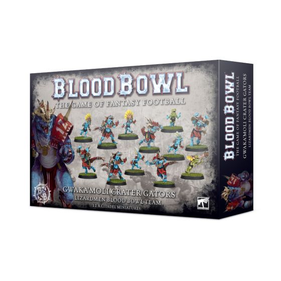 Blood Bowl: Lizardmen / Echsenmenschen Team - Gwaka'moli Crater Gators