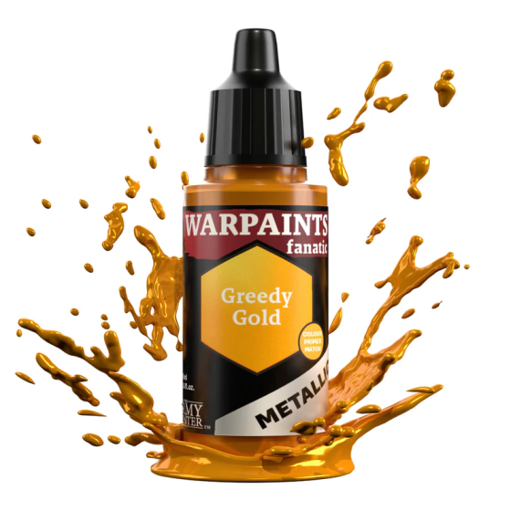 Greedy Gold  (18ml) Warpaints Fanatic Metallic