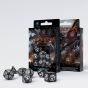 Hematite - Dragons Dice Set - Q Workshop